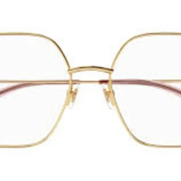 Gucci Gold Hexagonal Glasses - Picture 7 of 16